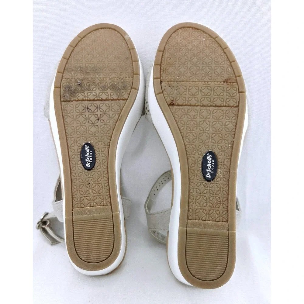 Dr. Scholls Selma Beige/White sandal - Size 8